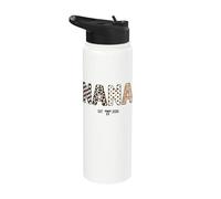 Nana Established Est 2026 First Time Pregnancy Announcement Stainless Steel Insulated Water Bottle