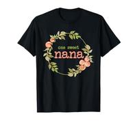 Nana First Birthday One Sweet Peach Birthday Family Matching Camiseta