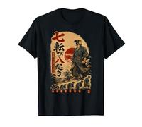 Nana Korobi Ya Oki Caer Siete Levantarse Ocho Co. Camiseta
