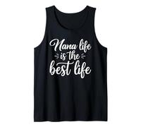 Nana Life is The Best Life For Cute Grandma Mothers Day Camiseta sin Mangas