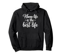 Nana Life is The Best Life For Cute Grandma Mothers Day Sudadera con Capucha