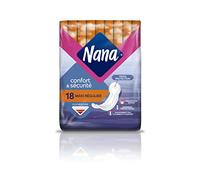 Nana Maxi Normal - Toalla higiénica Maxi - Pack de 1 de 18 servilletas