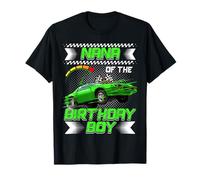 Nana of The Birthday Boy Race Car Party Family Matching Camiseta