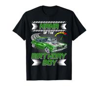 Nana of The Birthday Boy Race Car Party Family Matching Camiseta