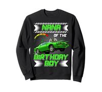 Nana of The Birthday Boy Race Car Party Family Matching Sudadera