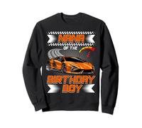 Nana of The Birthday Boy Race Car Party Family Matching Sudadera