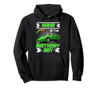 Nana of The Birthday Boy Race Car Party Family Matching Sudadera con Capucha