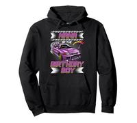 Nana of The Birthday Boy Race Car Party Family Matching Sudadera con Capucha