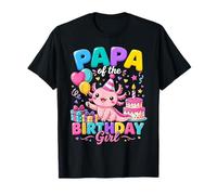 Nana of The Birthday Girl Cute Axolotl Family Party Camiseta
