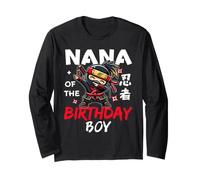 Nana of The Boy Birthday Little Ninja Crew Party Kid Dabbing Manga Larga