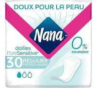 Nana PureSensitive Normal - Lote de 4 protectores para ropa