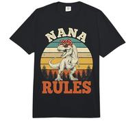 Nana Rules Grandmother Nana Gifts Comfort Colors Adult Heavyweight T-Shirt