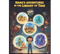 Nana’s Adventures in the Library of Time: An Educational Coloring-Story Adventure for Kids about Reading, History, and Imagination (Nana’s Journey of Wonder)