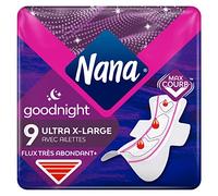 Nana Ultra Goodnight - Toalla higiénica para la noche