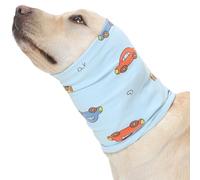 Nanaki Fundas suaves para orejas de perro para secado con secado, silenciosas, cancelación de ruido, protección para tormentas de sonido, fuegos artificiales, sin sacudidas, hematoma antiarañazos