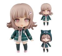 Nanami Chiaki Figura de Acción Anime Q Estatua con Accesorios - 10 cm Cabezas Intercambiables Figura Articulaciones Articulaciones de PVC Adornos de Escritorio Regalo para Fans