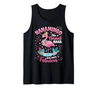 Nanamingo Like A Normal Nana Just More Fabulous Flamingo Camiseta sin Mangas