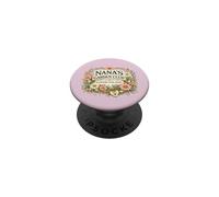 Nana's Garden Club Plantación Amor Jardinería Diaria Floral PopSockets PopGrip Adhesivo