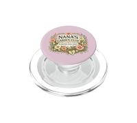 Nana's Garden Club Plantación Amor Jardinería Diaria Floral PopSockets PopGrip para MagSafe