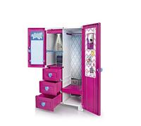 Nancy - Armario De Ensueño, Armario con Luz y Perchas, para Niños y Niñas a Partir de 3 Años, Multicolor, (Famosa 700015137)