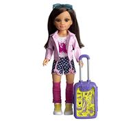 Nancy - Chic Viaja A New York, Muñeca con Maleta y Accesorios para Niños y Niñas a Partir de 3 Años, Multicolor, (Famosa 700015340)