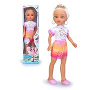 Nancy Coconut Blonde, Muñeca Vestida con un Conjunto Veraniego, Rubia de Ojos Marrones con Tez Oscura, Juguete con Olor a Coco Real, +3 años, Famosa (NAC88100)