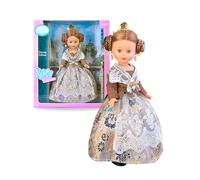 Nancy Colección Fallera Edición 2025, Muñeca de 42 cm, con Auténtico Traje Regional de la Comunidad Valenciana, Diseño y Accesorios hechos en Honor a las Fallas, Certificado Oficial, Famosa (NAL12000)