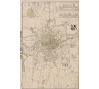 Nancy France Map Journal: Vintage Map Notebook