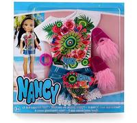 Nancy Luxury Tropic, Ropita de Verano para la muñeca, Recomendado para niños y niñas a Partir de 3 años, Multicolor