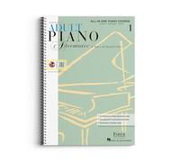 Adult piano adventures all-in-one lesson book 1 piano +enregistrements online: Spiral Bound