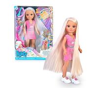 Nancy - Muñeca con pelo súper largo y accesorios para crear peinados ㅤ