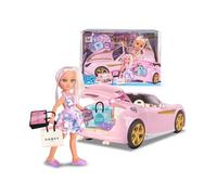 Nancy - Un Día de Compras, Muñeca Coche Fashion va de Compras, Maletero con Espacio para Guardar la Compra, Varias Bolsas y Accesorios Incluidos, Niños +3 Años, Famosa (NACB0000)