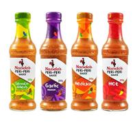 Nando's 250ML - L&H, GAR, MED, HOT Combo - 4 Glass Bottle