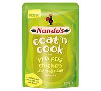 Nando's Coat 'n Cook Peri Pollo Peri Limón y Hierba (120 g) - Paquete de 6 por Nando's