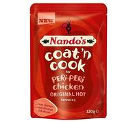 Nando's Escudo 'N Cocinar Caliente Peri Peri Adobo 120g (Paquete de 2)