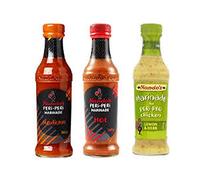 Nando's Peri - Paquete triple de marinada (3 unidades, mediano + limón y hierba), 3 x 260 g