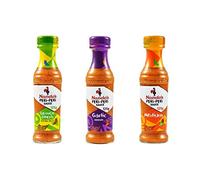 Nando's Peri-Peri Salsa Selección Mediana, Limón y Hierba, Ajo 125g cada uno