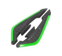 NANGAEBPPW 1 Par ala Universal para Motocicleta Aerodinámica Spoiler Decoración Dinámica Calcomanía para Motocicletas Bicicletas Eléctricas Scooters etcétera(Verde)