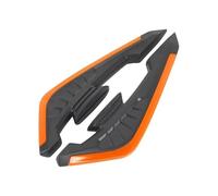 NANGAEBPPW 1 Par ala Universal para Motocicleta Aerodinámica Spoiler Decoración Dinámica Calcomanía para Motocicletas Bicicletas Eléctricas Scooters etcétera(Naranja)