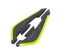 NANGAEBPPW 1 Par ala Universal para Motocicleta Aerodinámica Spoiler Decoración Dinámica Calcomanía para Motocicletas Bicicletas Eléctricas Scooters etcétera(Amarillo)