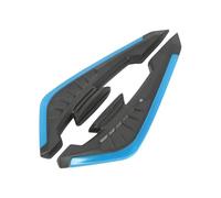 NANGAEBPPW 1 Par ala Universal para Motocicleta Aerodinámica Spoiler Decoración Dinámica Calcomanía para Motocicletas Bicicletas Eléctricas Scooters etcétera(Deep Blue)