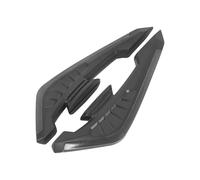 NANGAEBPPW 1 Par ala Universal para Motocicleta Aerodinámica Spoiler Decoración Dinámica Calcomanía para Motocicletas Bicicletas Eléctricas Scooters etcétera(Negro)