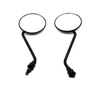 NANGAEBPPW 1 Par De Espejos Retrovisores Universales Redondeados Para Motocicletas Scooters Bicicletas Eléctricas 10 Mm Y 8 Mm(8mm)