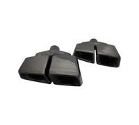 NANGAEBPPW 1 Par De Silenciadores De Escape De Acero Inoxidable 304 Para Coche De Carreras AMG Para Mercedes Para Benz ML W166 GL X166 2011 2012 2013(NEGRO,Y type)