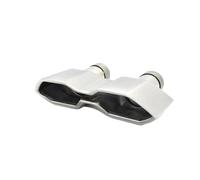 NANGAEBPPW 1 Pieza De Silenciador De Escape De Acero Inoxidable Para Ford Para Focus ST 2017 Salida Cuadrada Accesorios Para Sistema