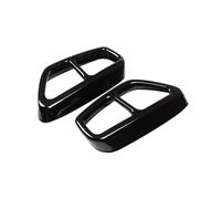 NANGAEBPPW 2 Piezas De Silenciador Trasero Acero Inoxidable Para Serie 5/6 GT G30 G38 G32 2018-2021 Embellecedor Protector De La Salida Del Tubo De Escape(Glossy Black b)