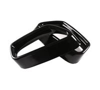 NANGAEBPPW 2 Piezas De Silenciador Trasero Acero Inoxidable Para Serie 5/6 GT G30 G38 G32 2018-2021 Embellecedor Protector De La Salida Del Tubo De Escape(Glossy Black a)