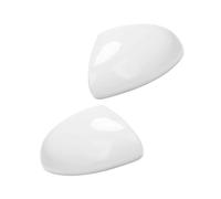 NANGAEBPPW 2 Piezas Negro Brillante/Blanco Para Tiguan Para Sharan Para Skoda Para Yeti Para Seat Para Alhambra Tapa Espejo Lateral Puerta Coche 5N0857537(Glossy White)