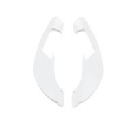 NANGAEBPPW Accesorios Moto Carenado ala Fija Pequeño Spoiler ala Aerodinámica para Yamaha YZF R1 YZFR1 YZFR1M 2020-2025(Glossy White)