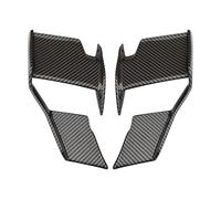 NANGAEBPPW Alerón Lateral aerodinámico de Motocicleta carenado Kit de ala Fija para S1000R S 1000R M1000R 2021 2022 2023 2024(Bright Carbon Paint)